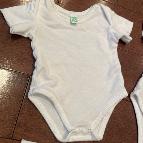 Prenatal White Baby Undershirts - Picture 2 of 6